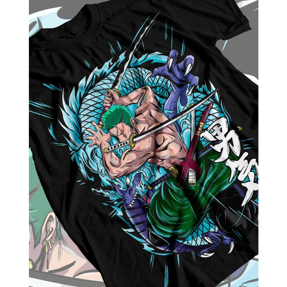 Camiseta zoro hotsell