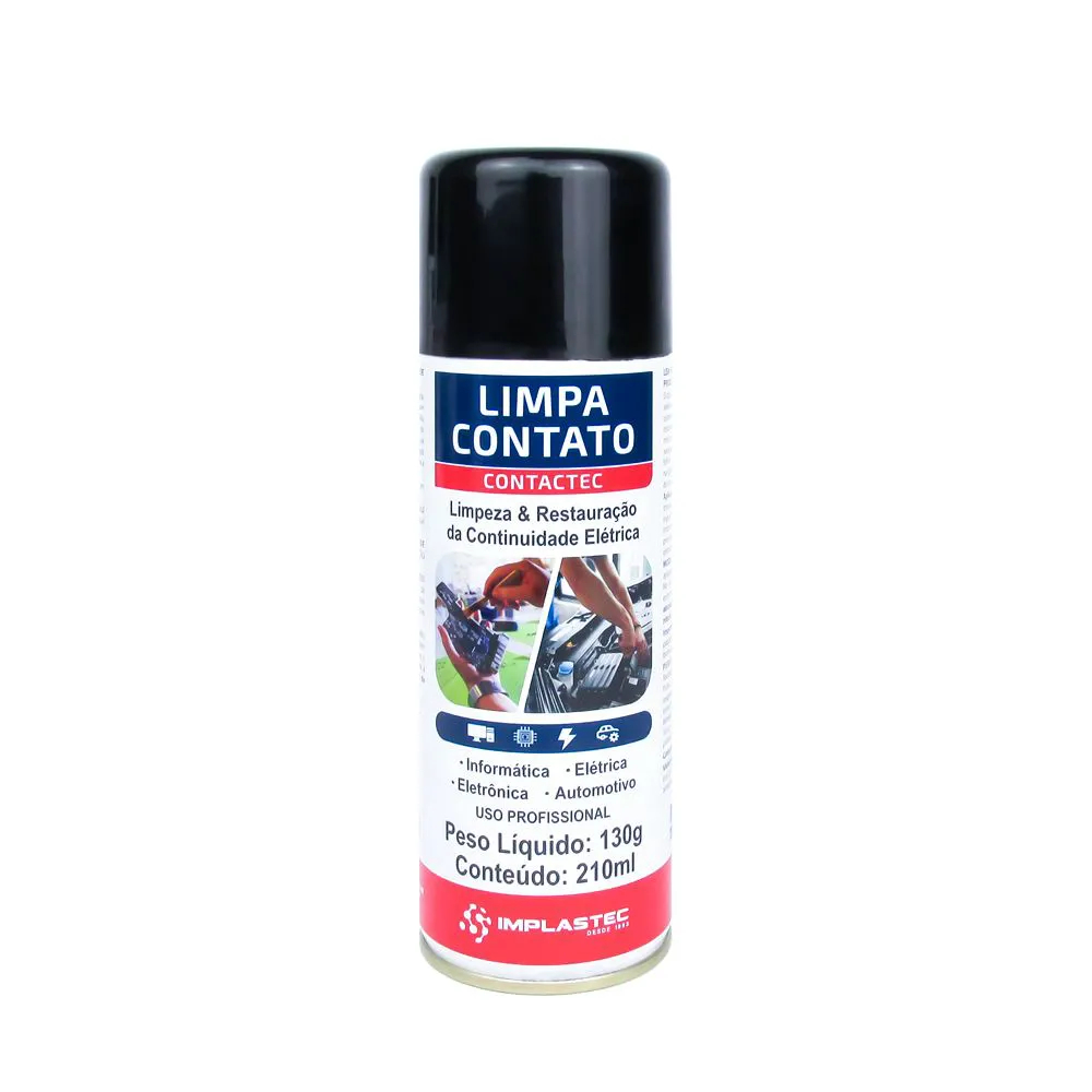 Spray Limpa Contato Contatec 210ML Implastec