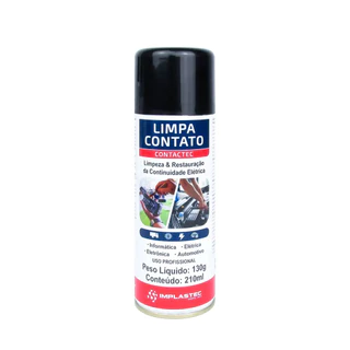 Spray Limpa Contato Contatec 210ML Implastec