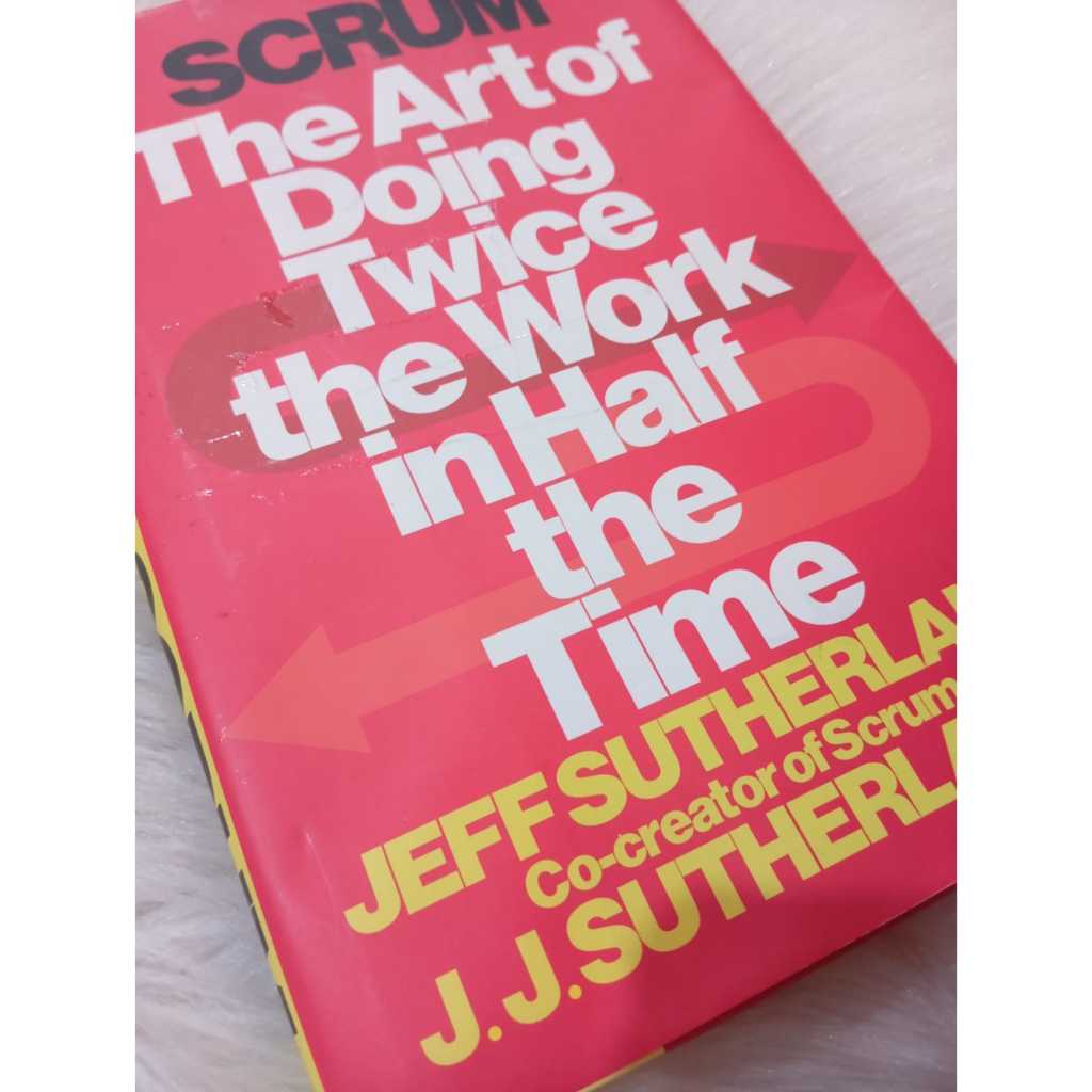 Livro em Ingles Scrum The Art of Doing Twice the Work in Half the Time ...