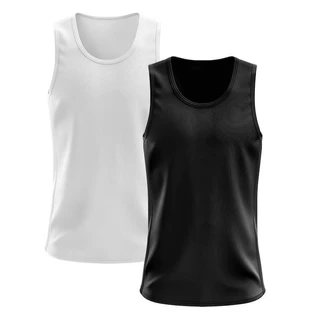 KIT 2 Camiseta Regata Camisa Exercícios Basica Masculino Calor Slim Gola Redonda Lisa Fitness em Oferta na Shopee