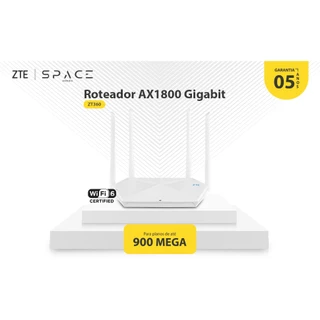 Roteador AX1800 Gigabit ZTE | Space Series - ZT360