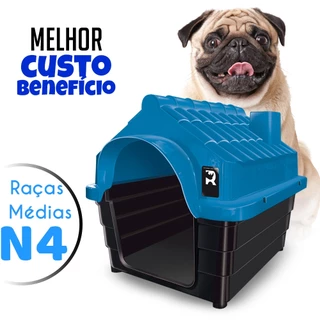 Casinha de Cachorro Grande N 4 Casa de Cachorro Casa para Cães Desmontável Mec Pet