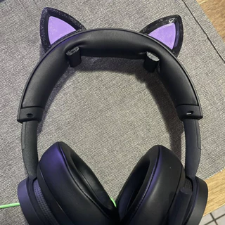 Orelha Gatinho Headset - Cat Ears para headphone - Headset Gamer Acessório Universal