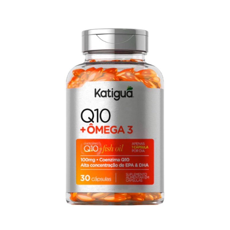 Coenzima Q10 + Omega 3 600mg 30cápsulas Katiguá