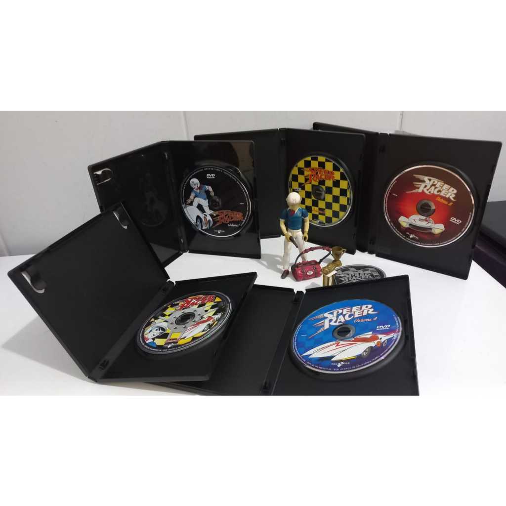 Speed Racer Box Dvd Serie Completa Com 52 Episódios Tatsuo 5 DVDs