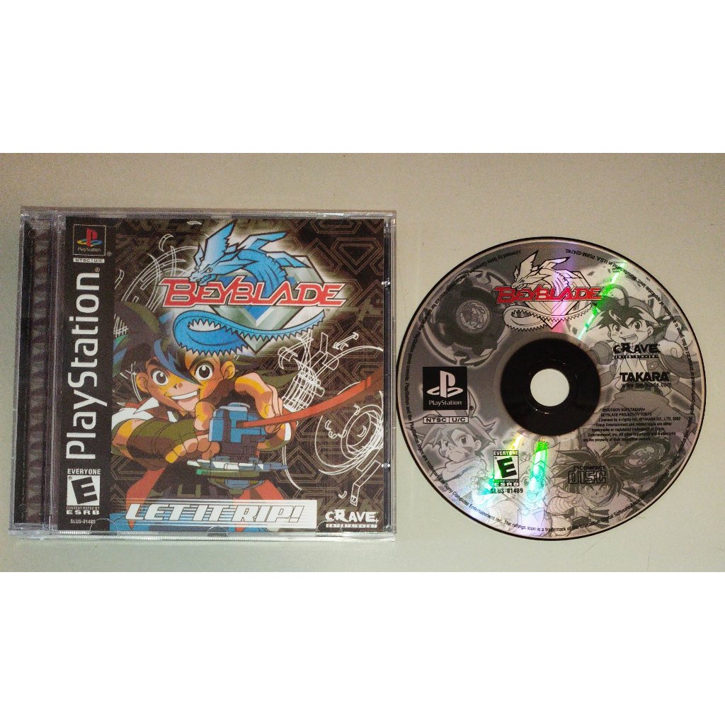 PS1 - BEYBLADE LET IT RIP (MÍDIA PRETA) | Shopee Brasil