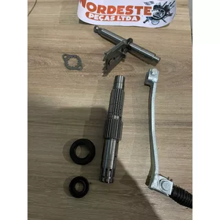 Eixo Pedal Cambio Marcha Pinhão Secundário Xr 250 Tornado