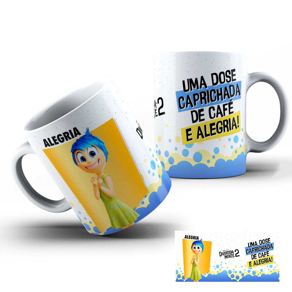 Caneca Personalizada Divertidamente 2