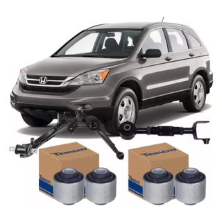 Kit Bucha Braço Curvo E Reto Traseiro Crv 2007 A 2012
