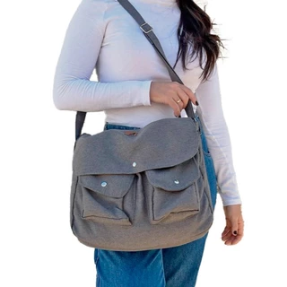 Bolsa Ana Feminina de Ombro Transversal Grande ideal para Faculdade e trabalho