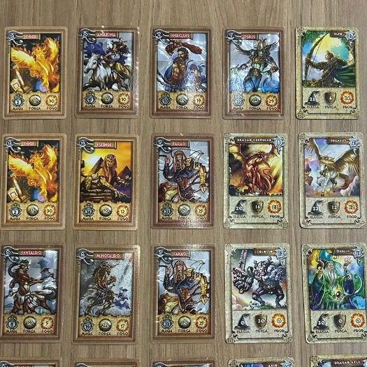 Cards Dracomania e Mythomania Elma Chips Oficiais