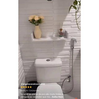 Kit 10 Placas 50x50 cm Adesivas 3D Revestimento De Parede Casa Quarto Sala