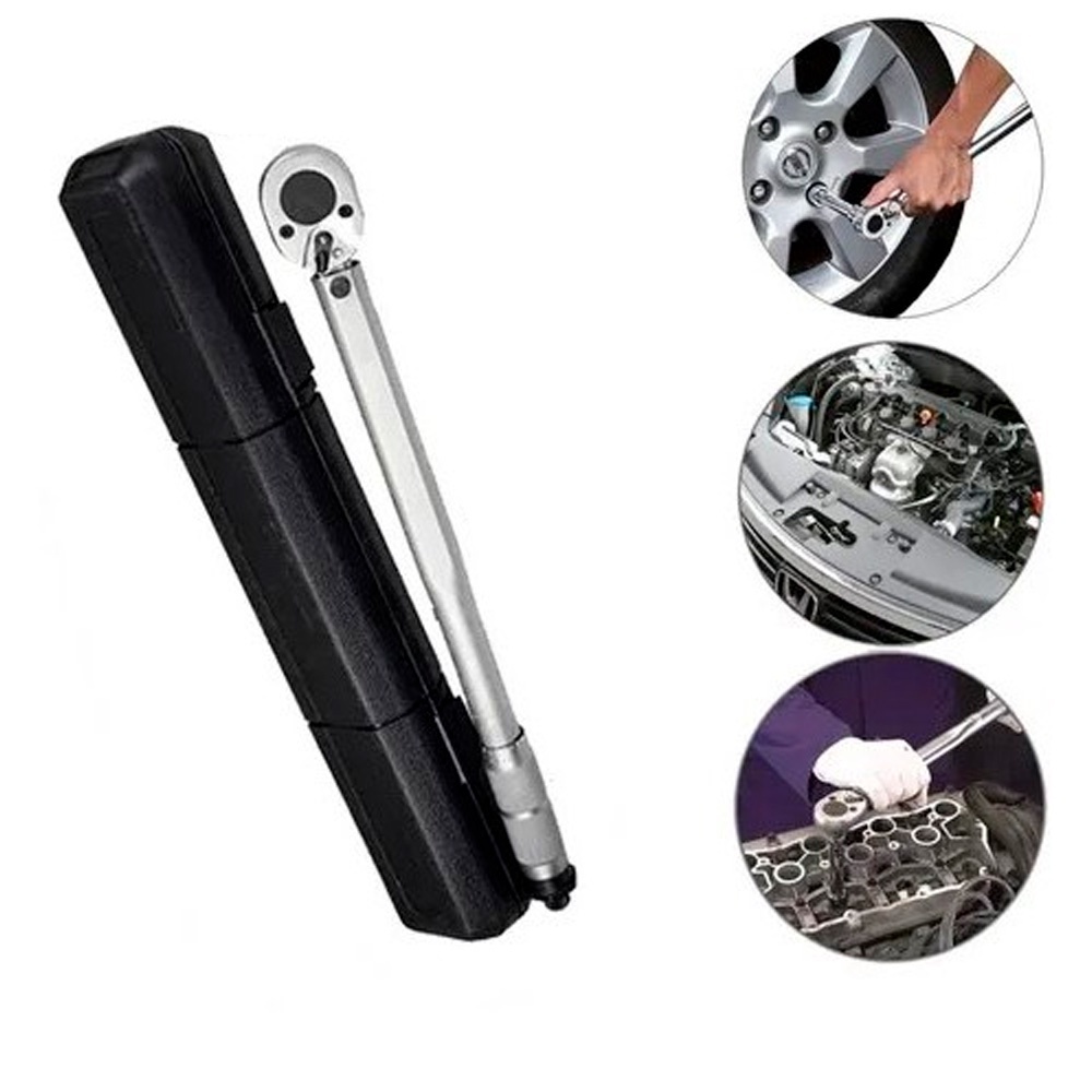 Torquimetro De Estalo 1/4 5-25 Nm 0,5kg A 2,5kg