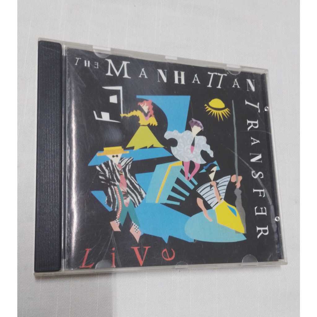 CD The Manhattan Transfer - Live ( 24625 ) | Shopee Brasil