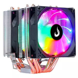 Cooler para processador Rise Mode Gamer Air cooler G800, RGB, AMD/Intel, 90mm,