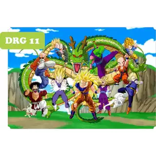 Auto Adesivo Decorativo Papel De Parede Dragon Ball Z - 7m²