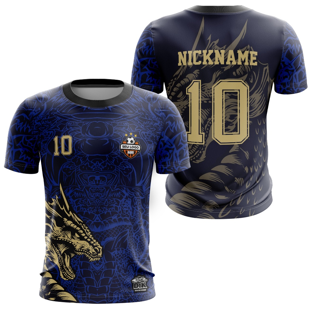 Kit 5 camisa Camiseta personalizada de Futebol Várzea Interclasse ...