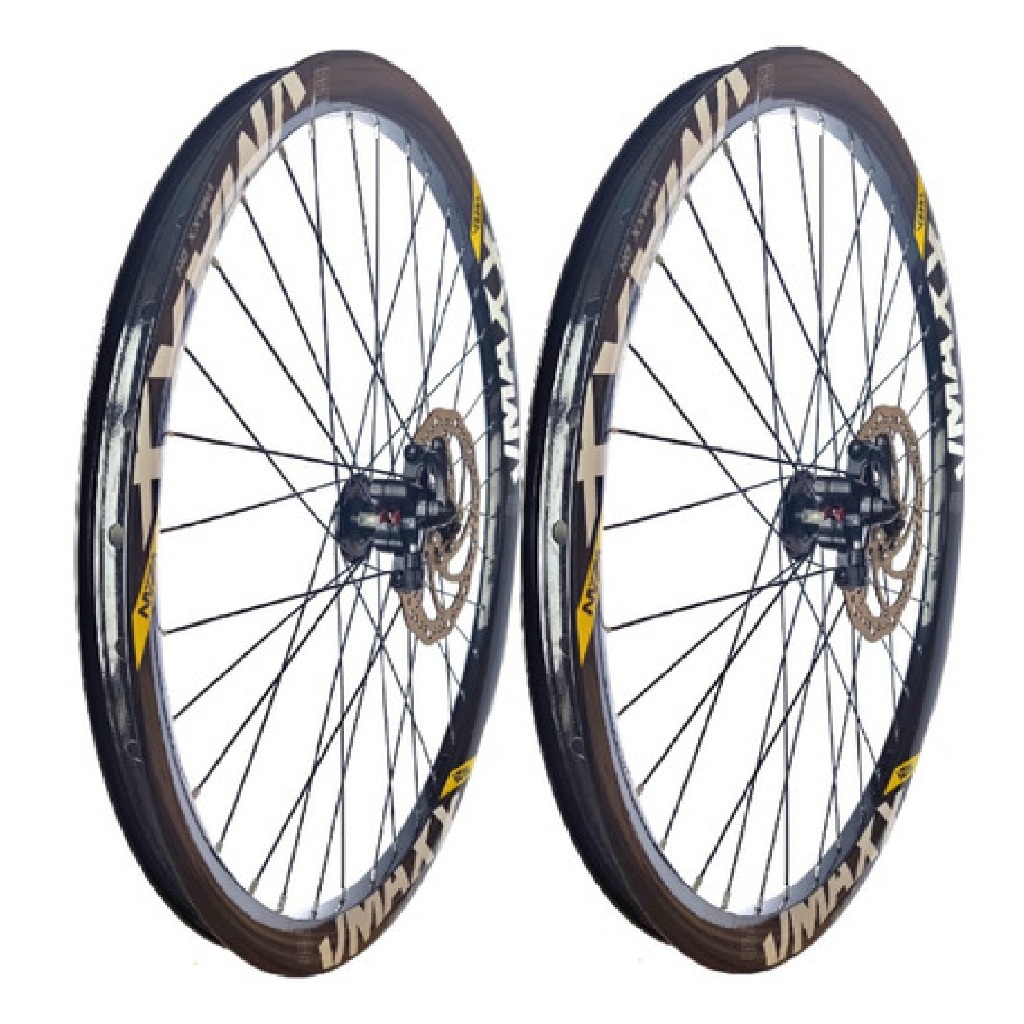 1 Par de Aro 29 Vzan Vmaxx SL 36F Para Freio a Disco Preto O Aro VMAXX ...