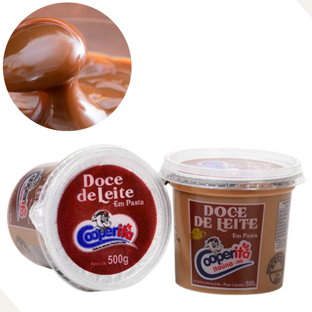 Doce de Leite Cooperita 500g Tradicional de Minas Gerais o Doce Mineiro ...