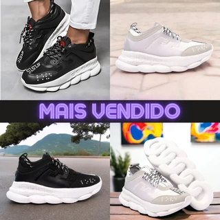 Tênis Masculino e Feminino Casual Confortável Leve Chain Reaction Promoção Envio Imediato