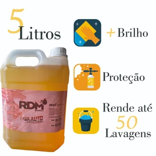Shampoo Com Cera De Carnaúba 5 Litros Automotivo + Brilho em Oferta na Shopee