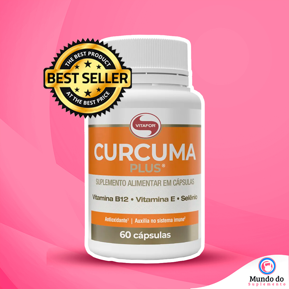 Curcuma Plus em Cápsulas - Vitafor | Shopee Brasil