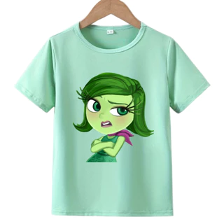 Camiseta T-shirt Infantil Personagem Desenho Divertida Mente