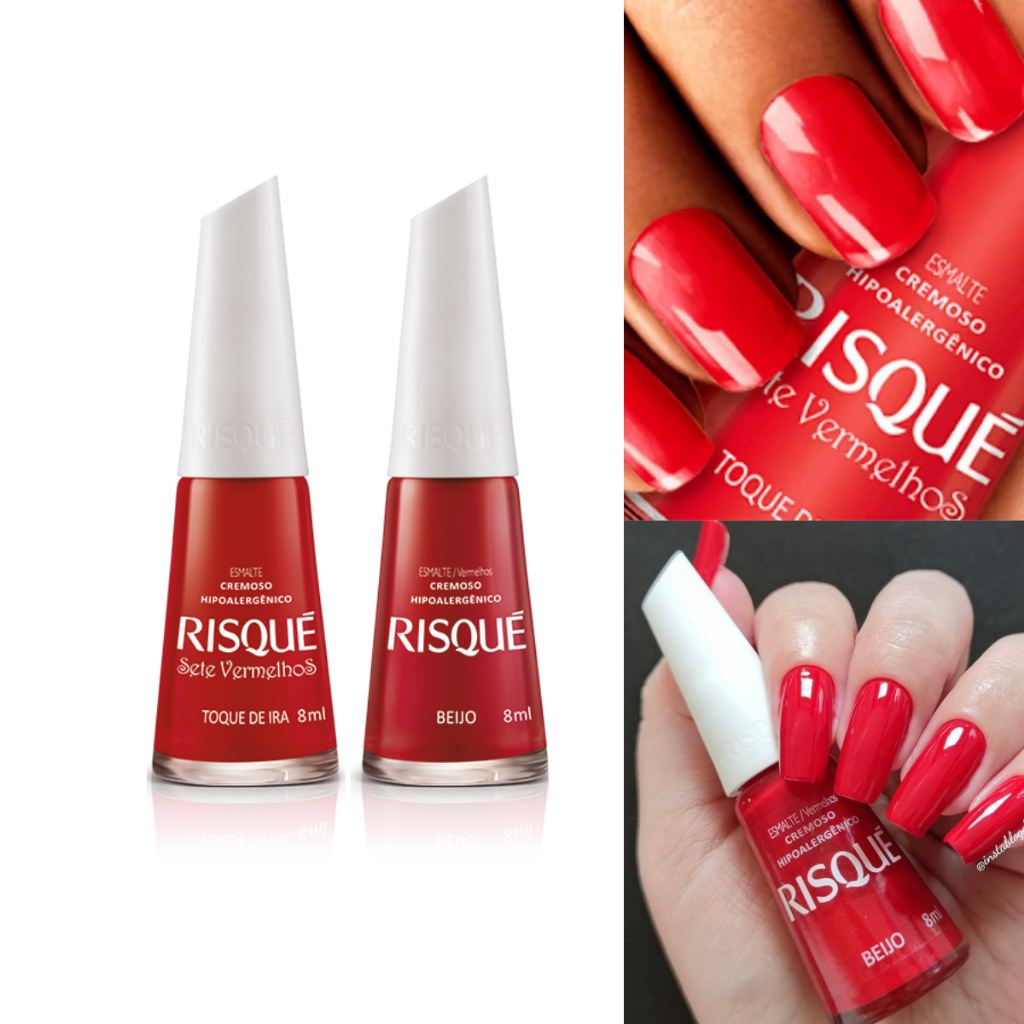 Cores De Esmalte Vermelho