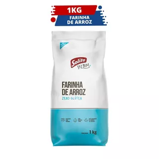 Farinha de Arroz Sem Glúten Solito 1 Kg