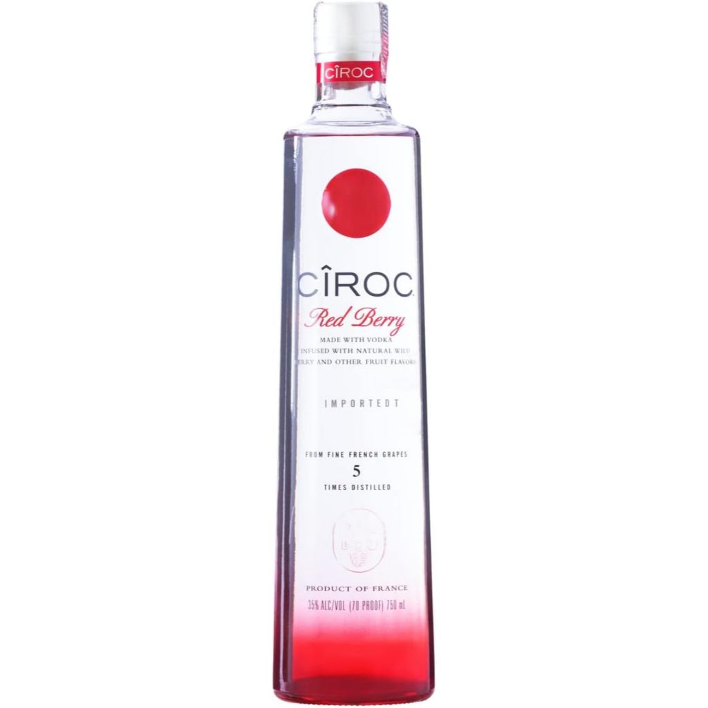 Vodka Francesa Ciroc Premium Red Berry 750ml