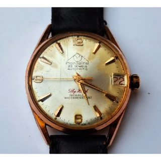 AN1738= ANTIGO RELOGIO MONDAINE IKY HAWK DETALHES ABAIXO