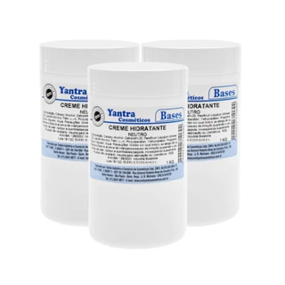 Base de Creme Hidratante Neutro Yantra Cosméticos 1 Kilo
