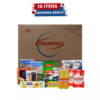 Cesta Básica Despensa 10 Itens - Essencial Plus 10kg