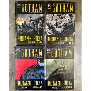 HQ Gotham DPGC Vol. 1 ao 4 (Completo) - 3 e 4 (Novo/Lacrado) - Ed Brubake & Greg Rucka