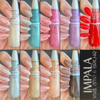 Esmalte Impala Glitter 3D Viva Ame e Brilhe - Escolher( Lançamento)