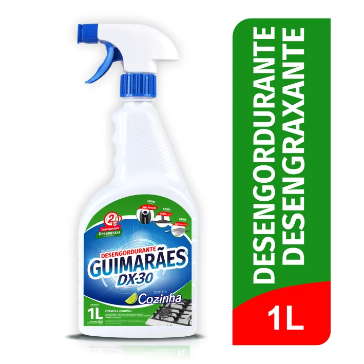 Desengordurante DX30 1l com Gatilho Cozinha Fogões Cooktop e Fornos Opção 500ml