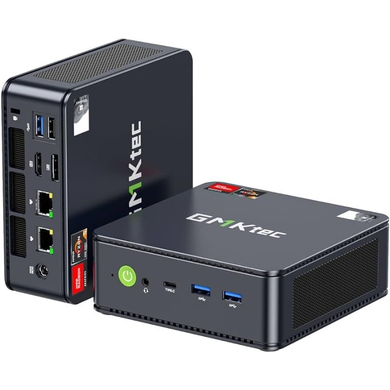 Mini PC Gamer GMKtec DDR5 M6 Ryzen 5 6600h Radeon 660m | Shopee Brasil