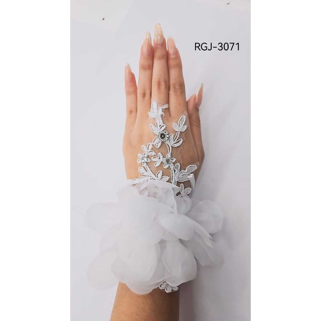 Melhor Elegante Manga De Pulso De Renda Falsas Para Fotos /Noiva Casamento Cosplay/LUVA RENDA PAR