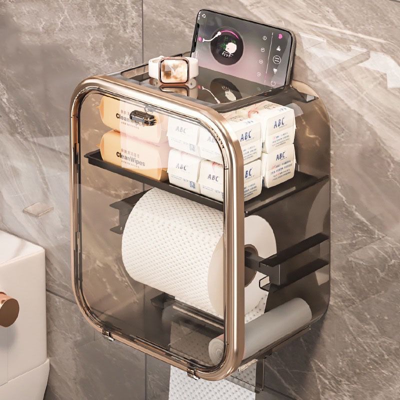 Caixa para Banheiro armazenamento papel higiênico e organizador de produtos