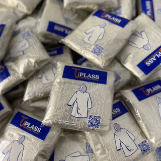 5 Capas de Chuva Transparente Descartável Unissex