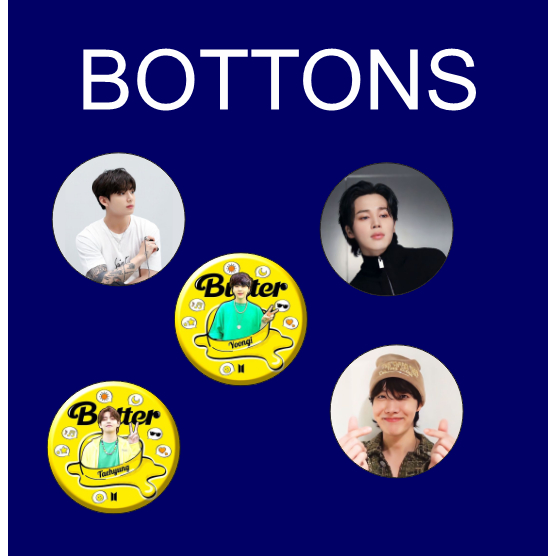 Bottons Kpop / BTS / Blackpink / Stray Kids | Shopee Brasil
