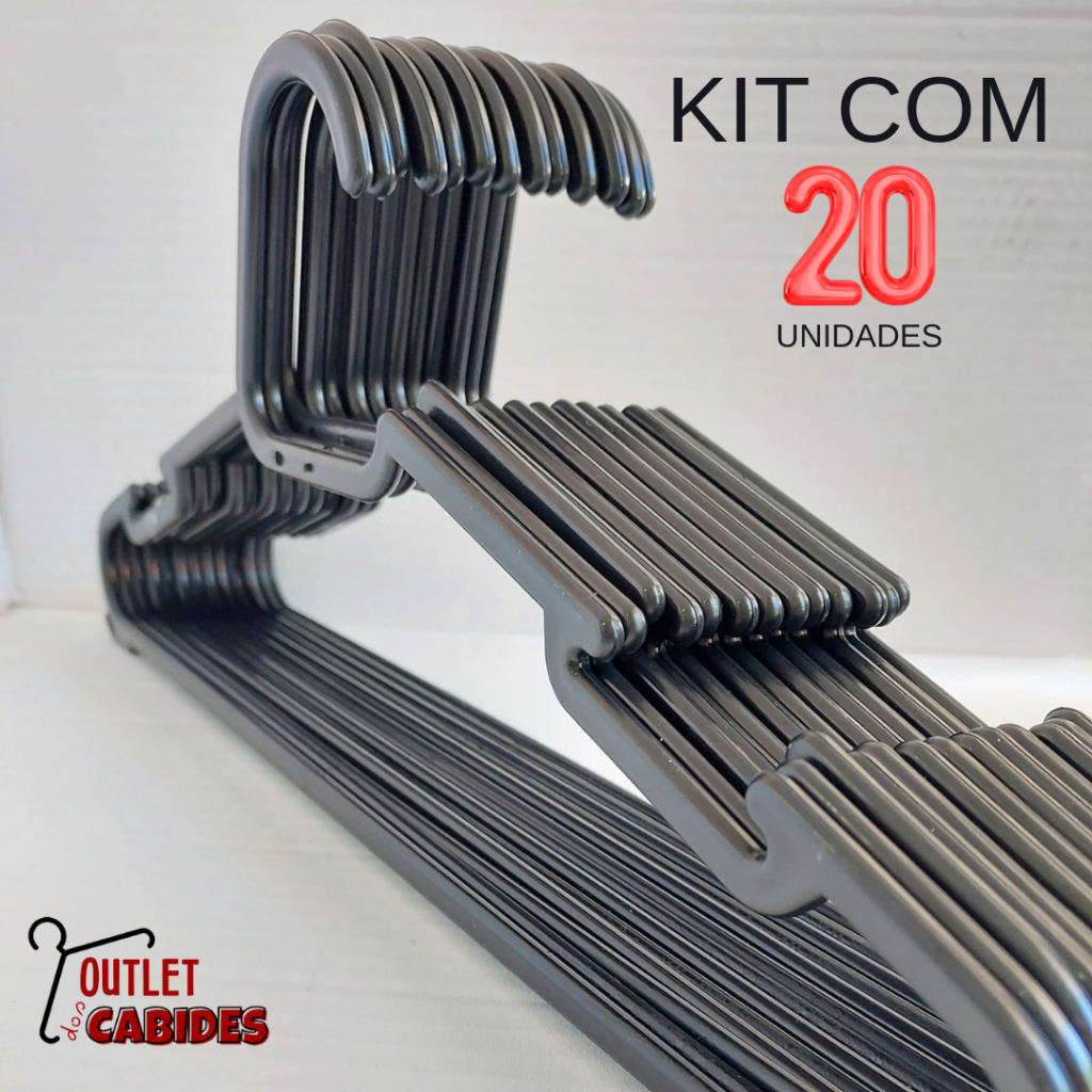 KIT 100 CABIDES COMBATE PRETO ADULTO REFORÇADO E RESISTENTE PARA ROUPAS ...