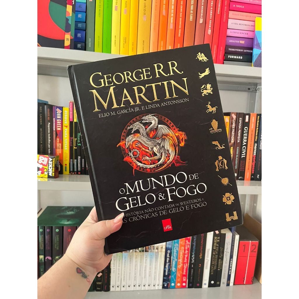 Livro - O Mundo de Gelo e Fogo - George R. R. Martins (Game of Thrones ...
