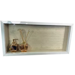 Nicho Travertino Porcelanato Polido Envio Rápido