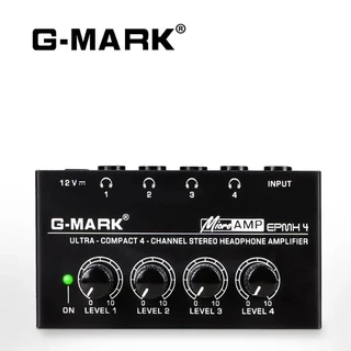 Amplificador de Fone de Ouvido Stereo G-MARK 4 Canais Ha400