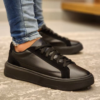 Tênis Sapatênis Masculino Casual Elegante Sola Alta Sneakers Estilo