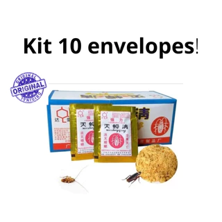 Mata Barata Francesinha e Paulistinha Kit 10 Unidades