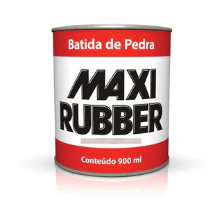Batida De Pedra Branco 900ml Tinta Emborrachamen Maxi Rubber Uso Profissional em Oferta na Shopee