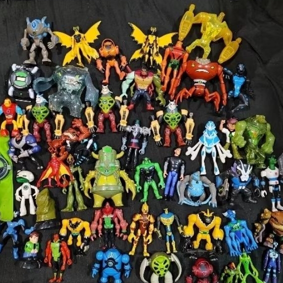 Bonecos Ben 10 Originais e Bootlegs - NOVIDADES!